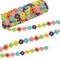 15 Yards Daisy Flower Lace Trim Embroidered Floral Lace Sewing Trim Ribbons for Embellishment Craft Dress Hair Accessories Decorations(Rainbow)